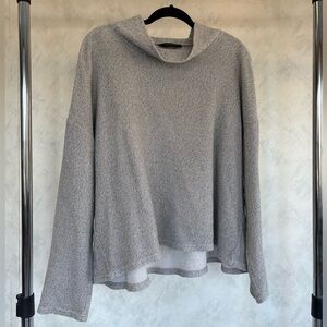 Banana Republic Light Gray Women's Cowl Neck Sweater